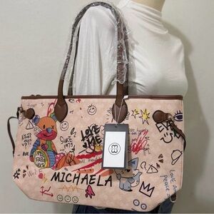 NWT MICHAELA TOTE SHOULDER BAG